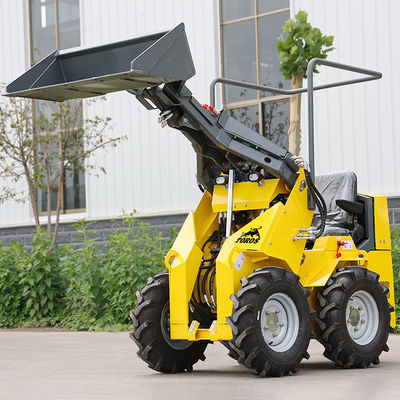 গুণ  Mini Skid Steer Loader EPA Approved Small Crawler Loader Diesel Powered Multiple color options কারখানা