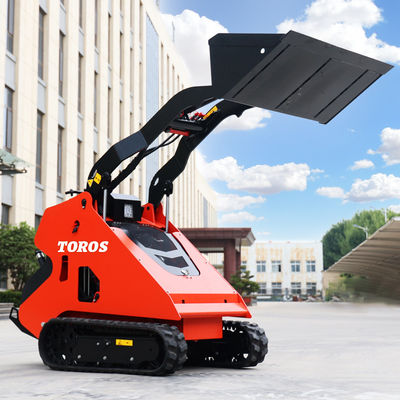 হাইড্রোলিক সিস্টেম সহ 25-35Hp ইঞ্জিন মিনি স্কিড স্টিয়ার লোডার 1-2 বছরের ওয়ারেন্টি
