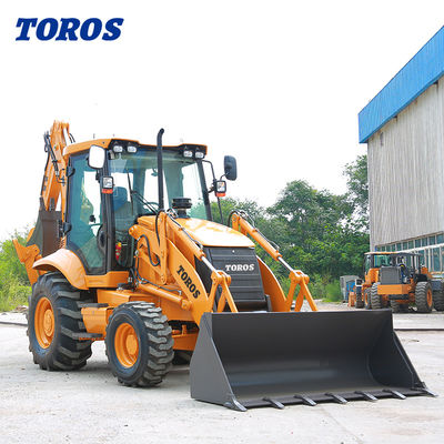 TOROS বহুমুখী মিনি ব্যাকহো লোডার মেশিন 1 টন 2 টন 3 টন