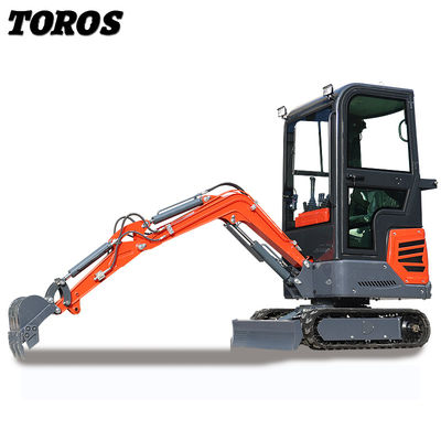 উপাদান হ্যান্ডলিং 1.2 টন মিনি Digger