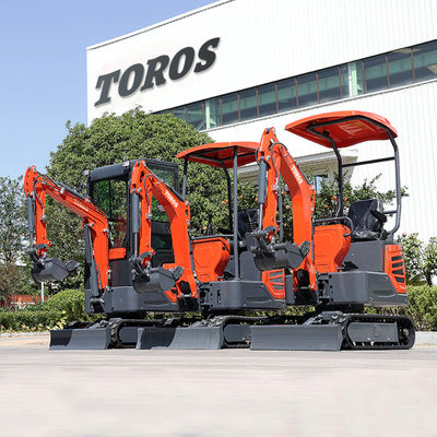 উপাদান হ্যান্ডলিং 1.2 টন মিনি Digger
