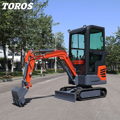 উপাদান হ্যান্ডলিং 1.2 টন মিনি Digger