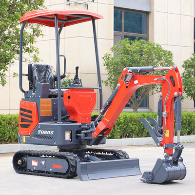উপাদান হ্যান্ডলিং 1.2 টন মিনি Digger
