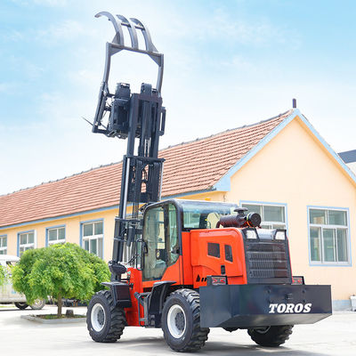 3.5T থেকে 5T রুক্ষ ভূখণ্ড কাউন্টারব্যালেন্স ফর্কলিফ্ট মাল্টিফাংশনাল