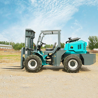 3.5T থেকে 5T রুক্ষ ভূখণ্ড কাউন্টারব্যালেন্স ফর্কলিফ্ট মাল্টিফাংশনাল