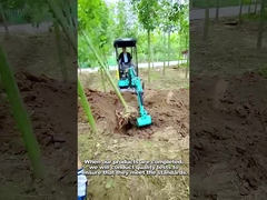 19 কেডব্লিউ টরস মিনি এক্সক্যাভারেটর হাইড্রোলিক 1.5 টন মিনি ডিগার হোম ব্যবহার