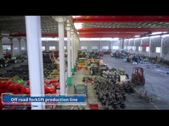 সংযুক্ত ডিজেল 4wd রুক্ষ ভূখণ্ড ফোর্কলিফ্ট ভারী দায়িত্ব পাওয়ার উত্স