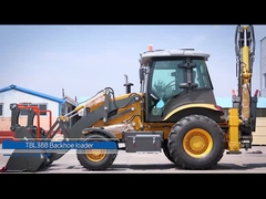 মাল্টি ফাংশনাল লার্জ ব্যাকহো লোডার সরঞ্জাম 8300kg মোট ওজন